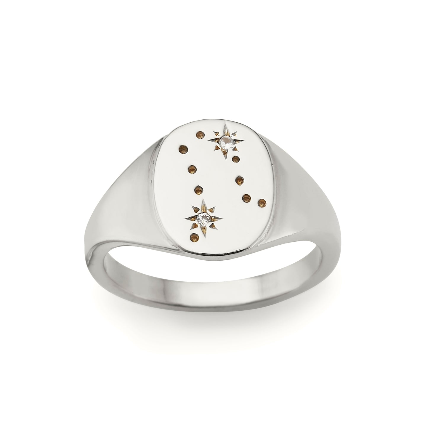 Astrology Signet Ring - Gemini