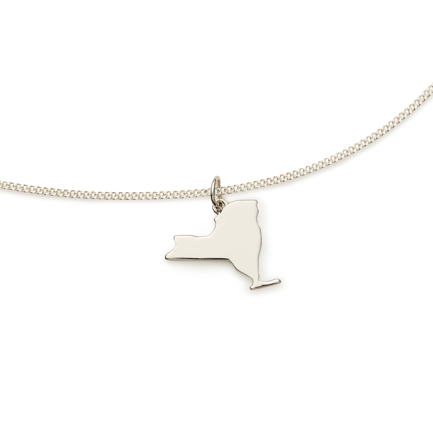 New York City Map Necklace