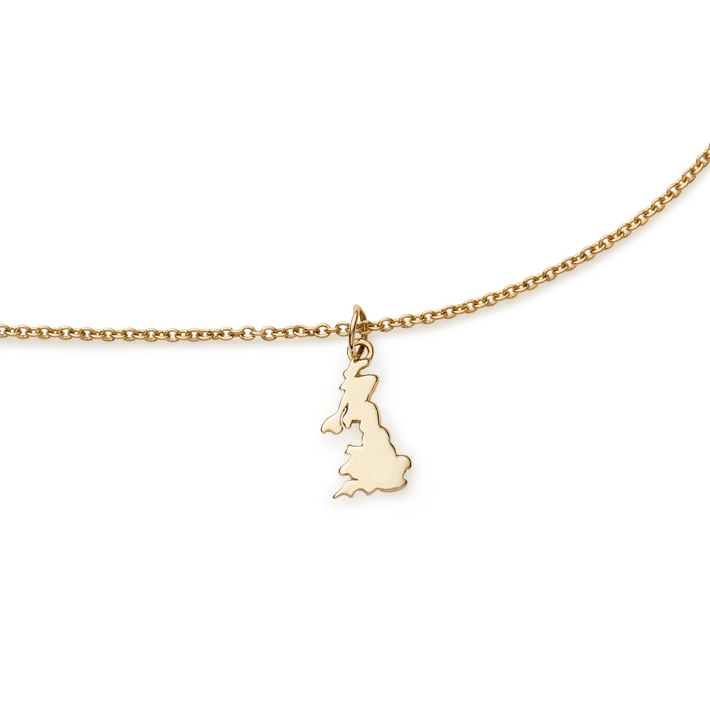 U.K Map Necklace