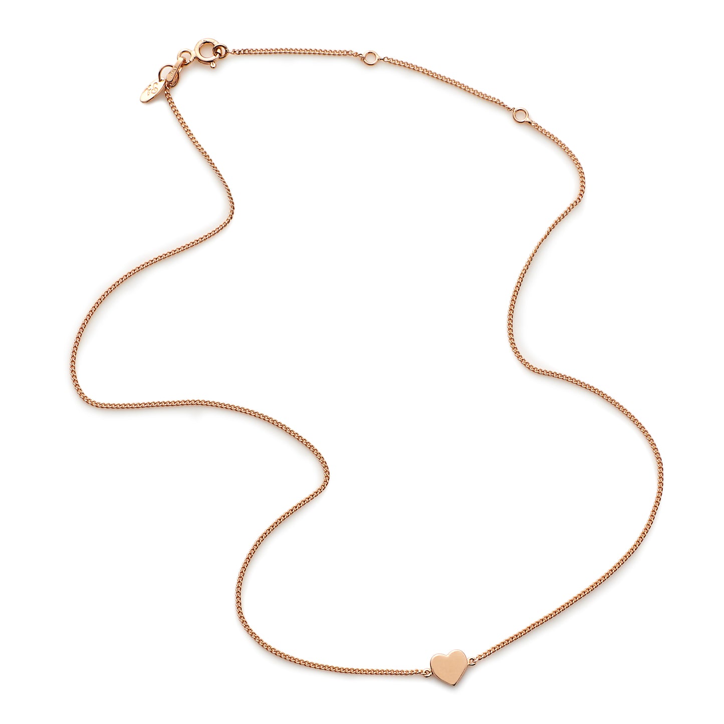 Solid Heart Necklace