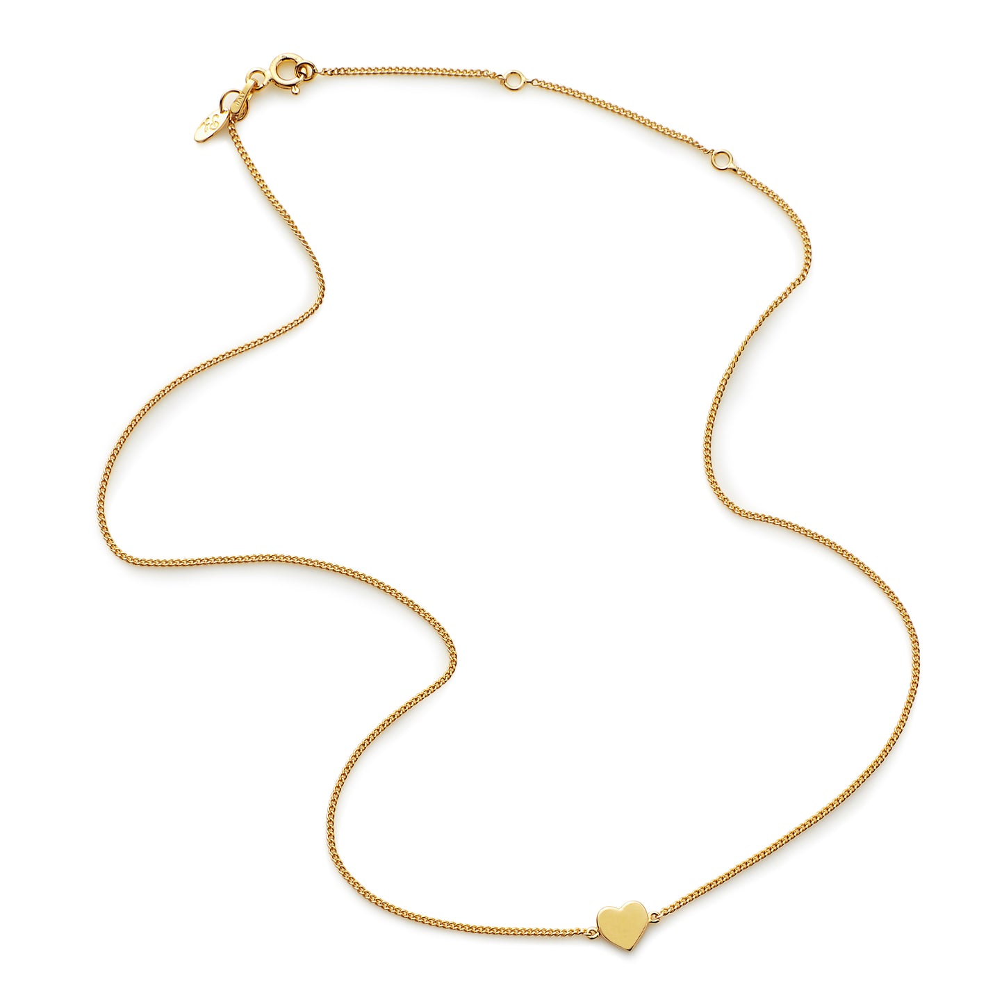 Solid Heart Necklace